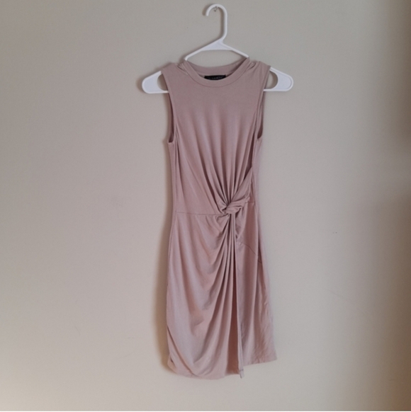 Dynamite Dresses & Skirts - Dynamite Taupe Midi Dress
